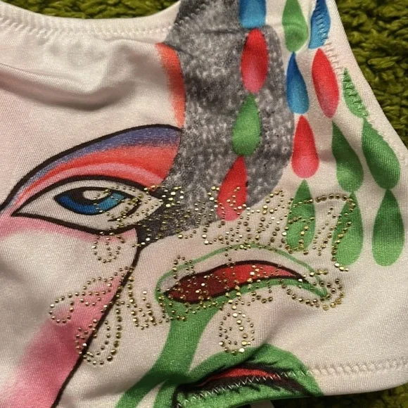 Ed Hardy by Christian Audigier Monokini swimsuit - Picture 6 of 7
